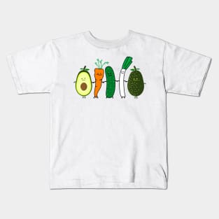 Vegetable friends Kids T-Shirt